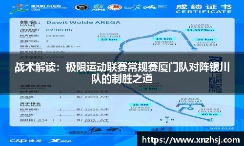 战术解读：极限运动联赛常规赛厦门队对阵银川队的制胜之道
